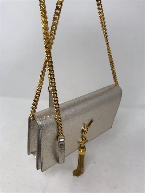 ysl silver cocktail bag|YSL shoulder bag sale.